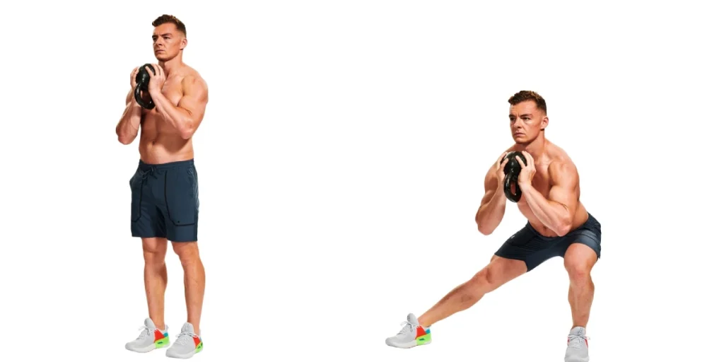 Weighted Lateral Lunges