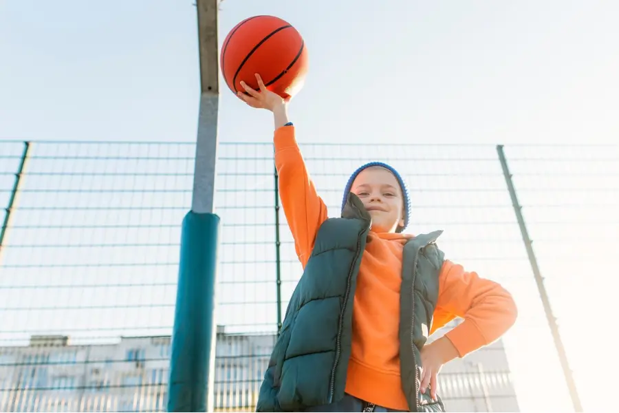 Youth basketball game