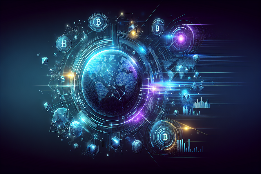 Illustration of investing in crypto with Fidelity