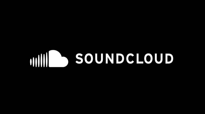 SoundCloud logo with sound waves and cloud symbol, representing AI training on user content and policy change