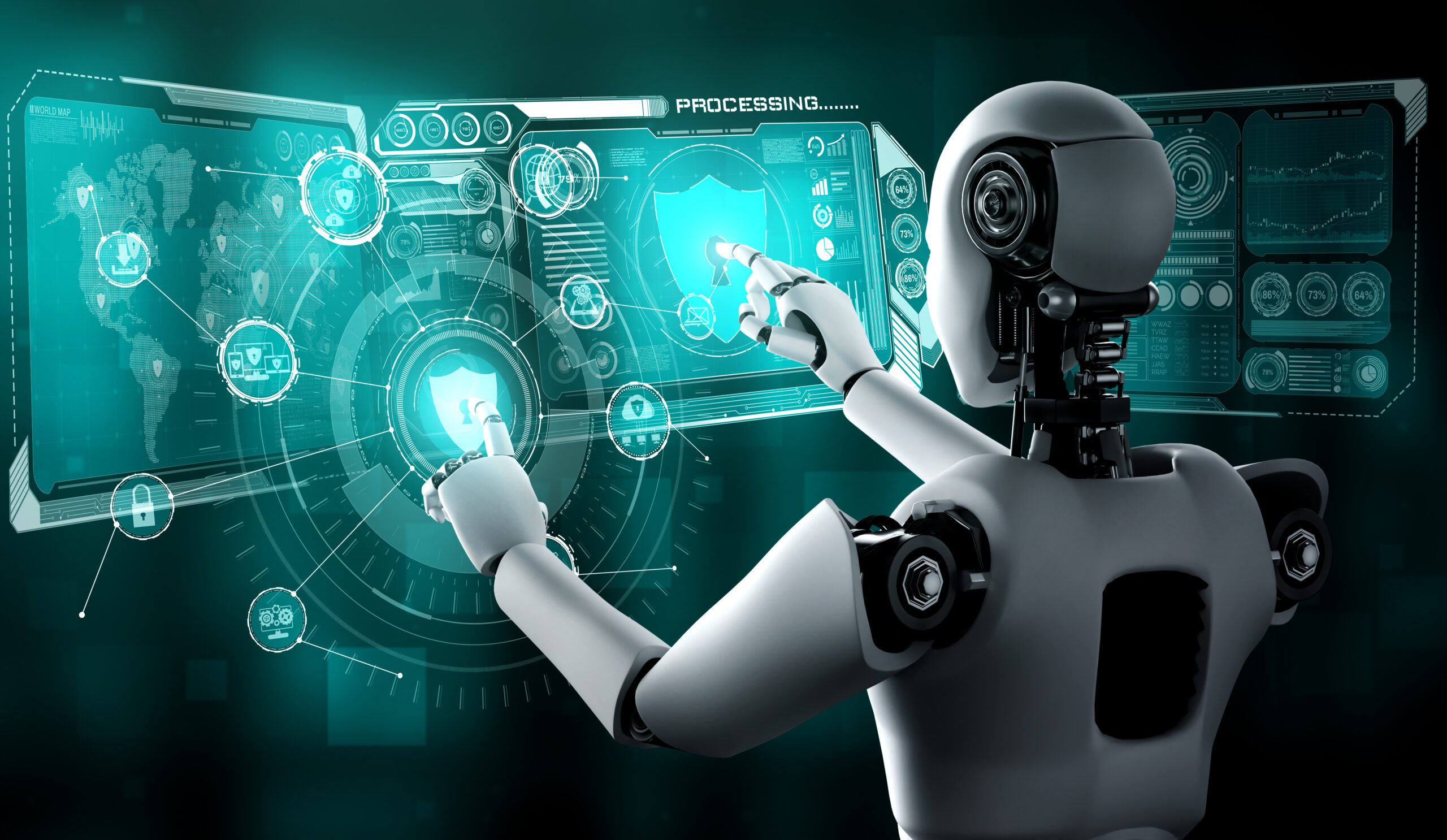 Illustration of AI technology advancements highlighting AI future insights predicted by Sam Altman in 2026