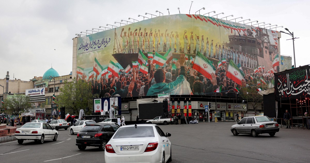Tehran Enghelab Square during the US-Israel war on Iran, March 2026