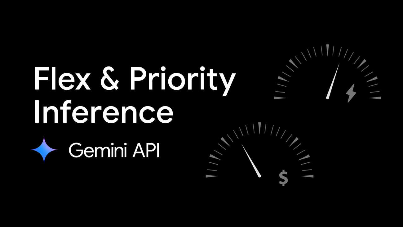 Google Gemini API Flex and Priority inference tier pricing diagram